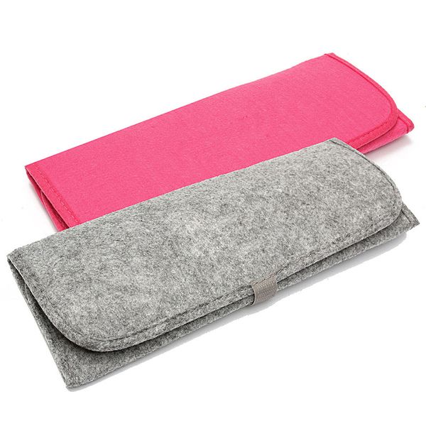 Travel Hair Straightener Storage Bag Curling Iron Pouch Heat