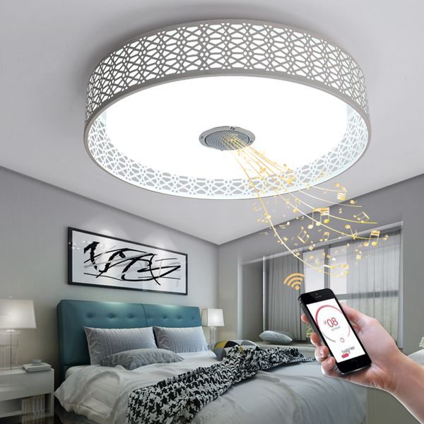 

RGB Затемняемый современные потолочные светильники 36W светодиодные лампы с Bluetooth м