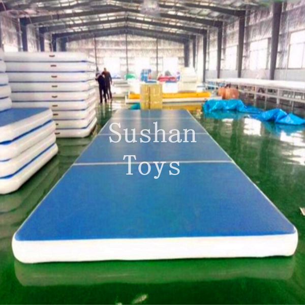 

pump 11x2x0.2m inflatable tumble track,air track tumbling inflatable tumble track trampoline air track mat