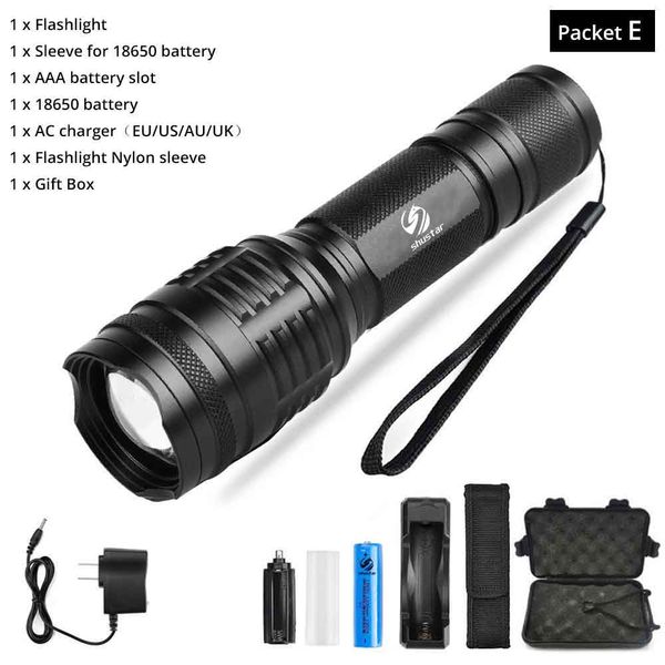 strongest led flashlight