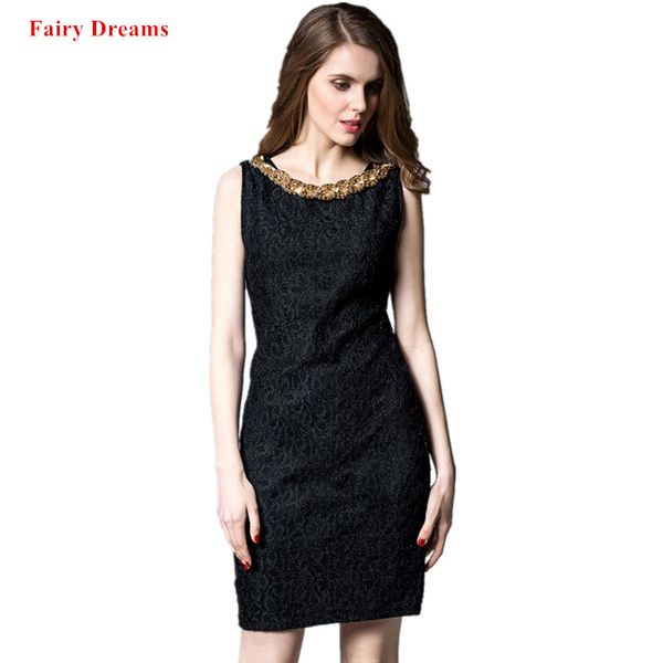 

fashion pencil dress women spring summer autumn 2018 black blue red lace sundress female big size clothes ladies office dresse, Black;gray