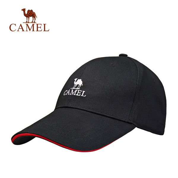 

camel hiking hat cotton ultralight adjustable windproof uv protetion outdoor hat baseball sports hiking climbing cap, Black;white