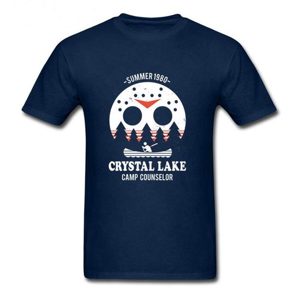

crystal lake harajuku horror halloween t-shirt jason freddy t shirt women men texas chainsaw the massacre machine tee pullover, White;black