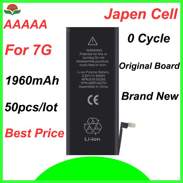 

Isun Оригинальный аккумулятор для 7 7G 7p 6G 6S 6P 6SP 7G 7P Сменные аккумуляторы Китай Factoty аккумулятор