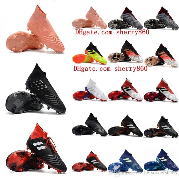 

2018 новое поступление мужские футбольные бутсы Predator 18.1 FG футбольные бутсы Predator 18 футбольные бутсы Shadow Mode botas de futbol blackout