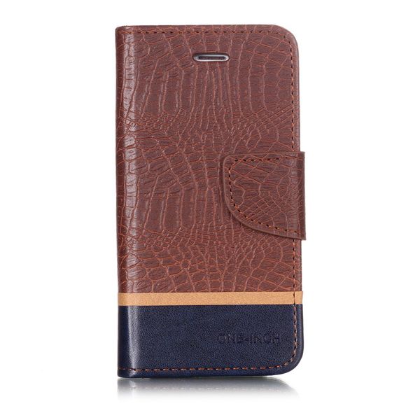 

splice color wallet case for iphone 6 6s filp cover crocodile pattern pu leather mobile phone bags latest fashion