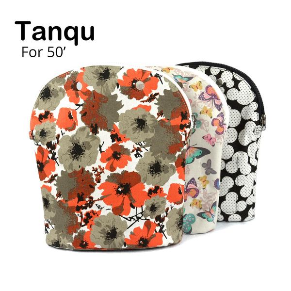 

tanqu colorful inner lining zipper pocket for obag o 50' super advanced insert with inner waterproof coating for o 50 bag