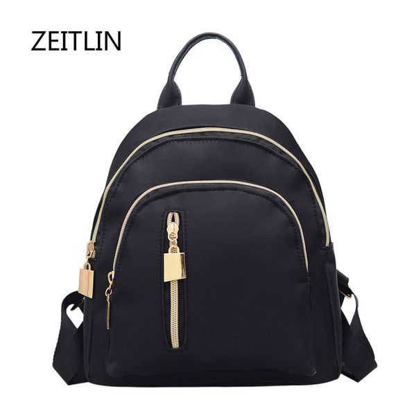 

new women backpack oxford school bags for teenagers girls handle backpacks herald fashion escolar m0136