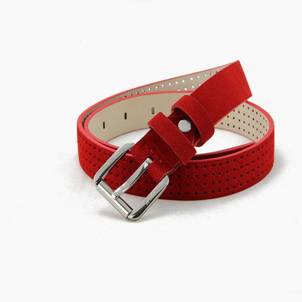 

genuine leather belt pin buckle female republic of korea tide leisure wild women belts ceinture femme, Black;brown