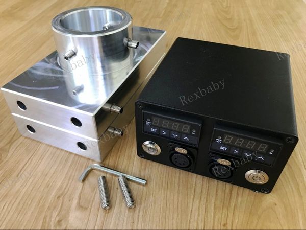 

4x7" rosin press plates with four heating rod & pid