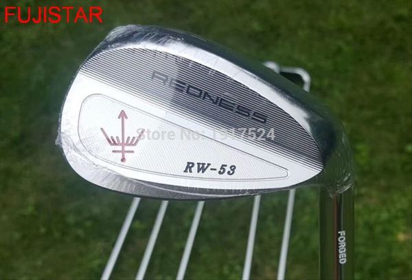 

fujistar golf george spirits rw-53 forged carbon steel golf wedge head silver colour