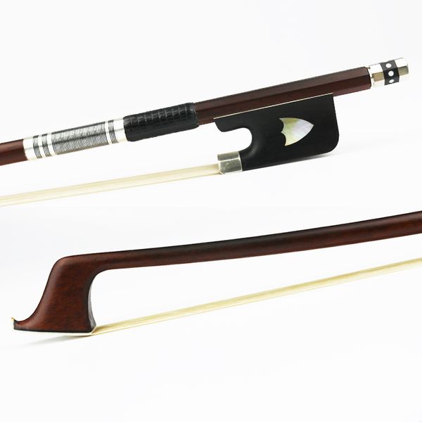 

бесплатная доставка новый 4/4 размер pernambuco виолончель лук круглая палочка натуральный конский волос быстрый ответ эбонитовая лягушка ви