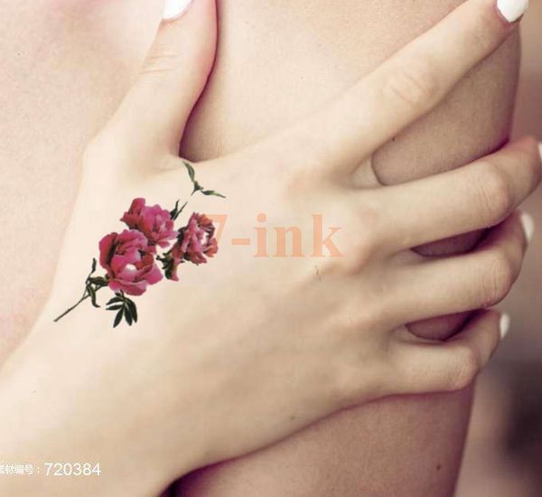 Acheter Transfert De Leau Tatouage Belle Fleur Fleur De Lavande Camélia Lavande Harajuku étanche Temporaire Faux Tatouage Pour Femme Gril De 2055