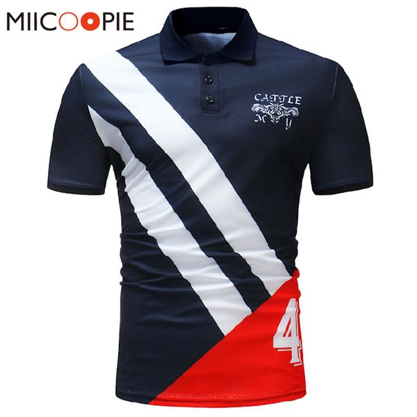 

2018 new fashion brand men shirt casual patchwork camisa masculino men short sleeve cotton shirt shirts, White;black