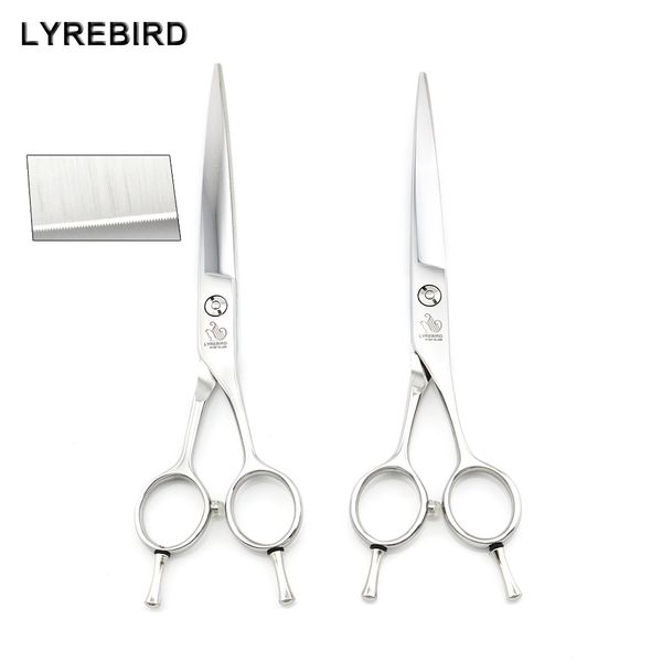 Профессиональное пилинг -ножницы для волос зубчатой ​​лезвие 6,5 дюйма 7 -дюймовой ножницы для волос пилики лезвия Lyrebird High Class 10pcs/Mot new