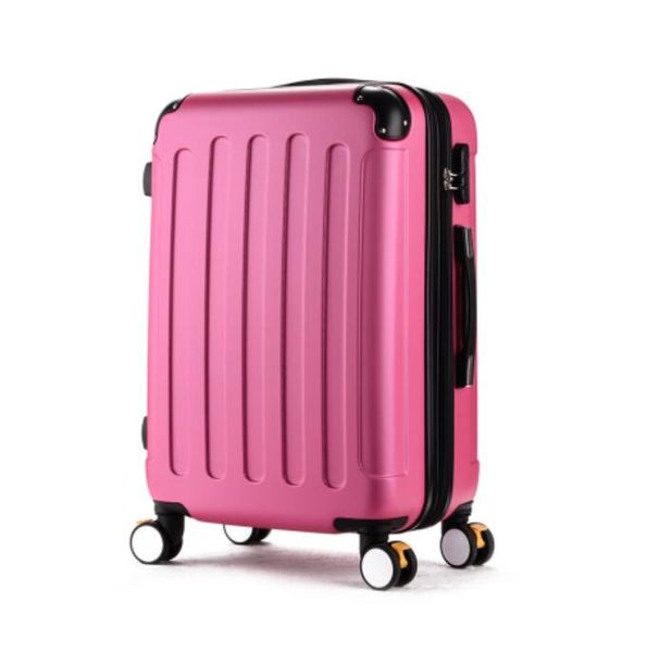 hot pink luggage