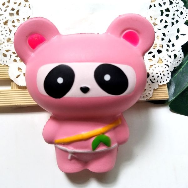 

pu slow rebound foaming decompression toy simulation animal ninja fox panda