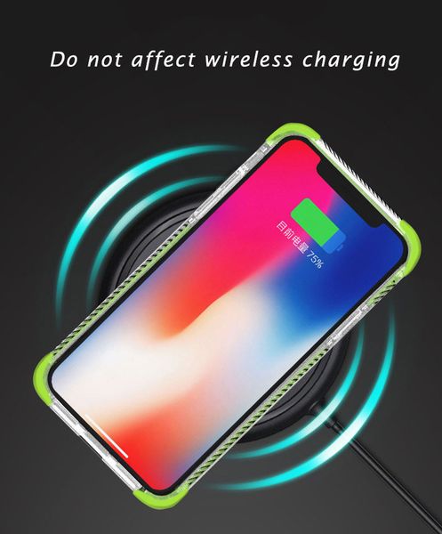 

tpu +tpe 2 in 1 hybrid dual layer for iphone x phone case clear shockproof phone case for 8 iphone case