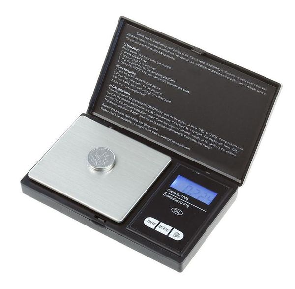 Карманный мини-цифровая шкала 0.01 Купить 200G Серебряная монета Золотые украшения Взвешивание баланс LCD электронной цифровой весы ювелирные Весы SN389