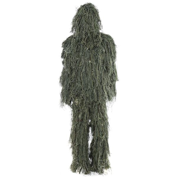 

hunting woodland camo sniper ghillie suit set tactical camouflage clothing