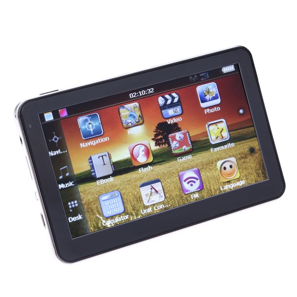 

5 inch car gps navigation hd800*480 256m/8gb sat nav cpu800m wince6.0+fm transmitter+multi-languages+latest maps