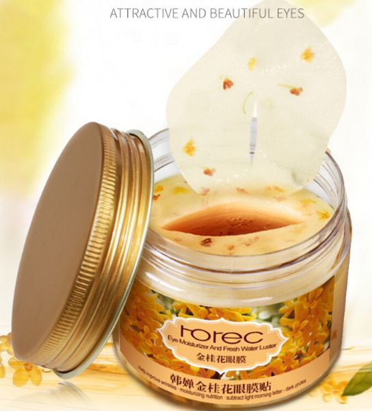 

eye paste sweet-scented osmanthus ophthalmic 80 slices replenishing water moisture eye stripe eye bag skin care