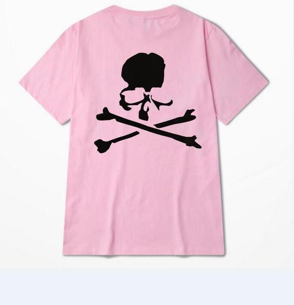 

mens womens horrible skull printed casual tshirts fashion crew neck tees male female solid color short sleeve, White;black