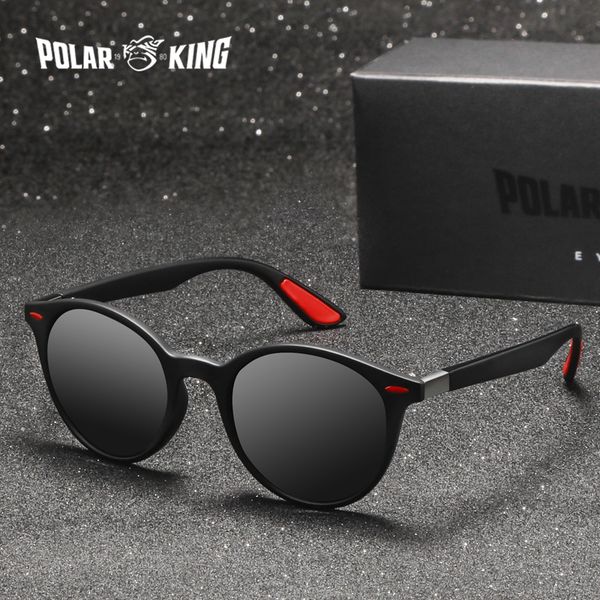 

polarking brand fashion polarized plastic men sunglasses gafas de sol men's driving sun glasses fishing travel eyewear, White;black