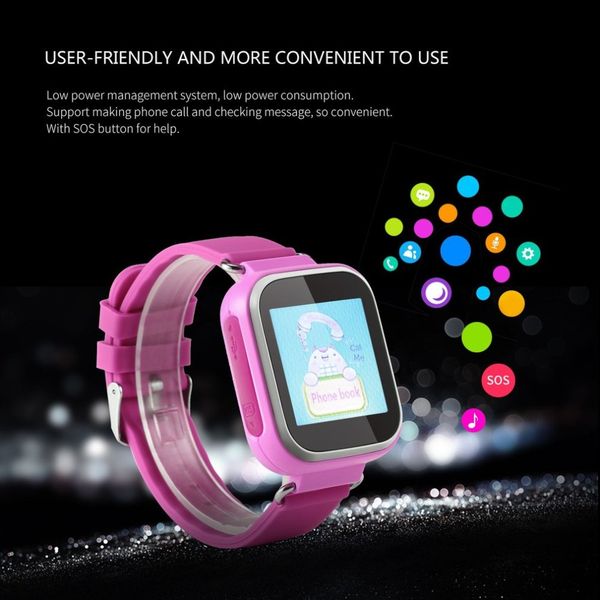 Relojes De Colores Multifunción T06s Kids Reloj Inteligente Lbs Posicionamiento Color Pantalla Múltiples Idiomas Con Sos Botón Anti Lost Watch Comprar