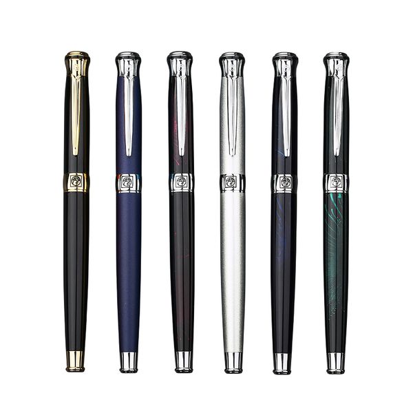 

picasso 903 sweden flower king fountain pen iridium fine nib, multi-color optional noble office business school writing gift pen