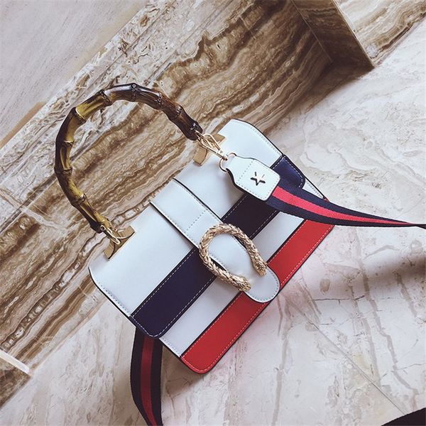 

luxury shoulder bags new fashion elegant lady snake head package crocodile pattern retro casual buckle shoulder bag handbags