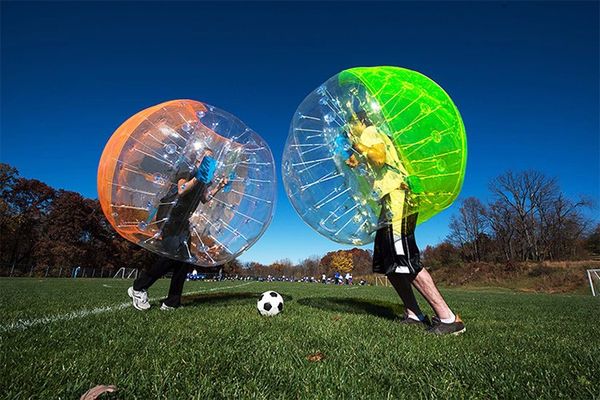 

1.5m 100% pvc bubble soccer ,body zorb, bumper ball ,human hamster ball ,bubble football for sale