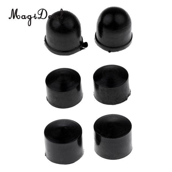 

magideal durable rubber skateboard longboard truck replacement pivot cups 2-pack 3 size for bodyboard city street skating acce