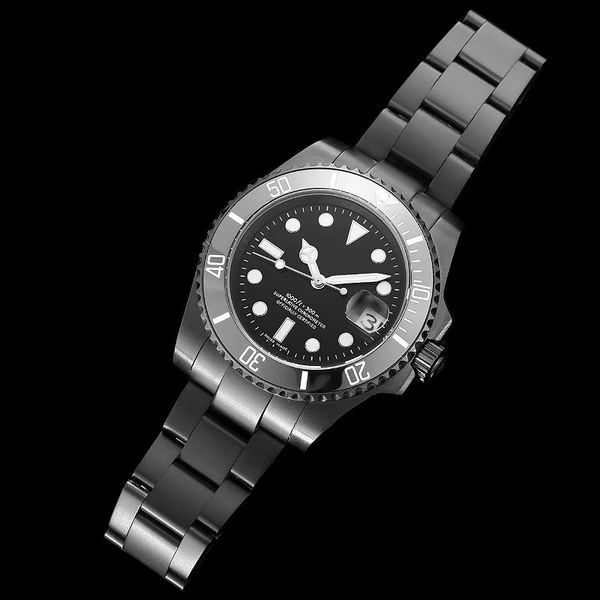 

master folding men wist luxury black watch stainless clasp watches fashion steel male dial man giftluxury etefn, Slivery;brown