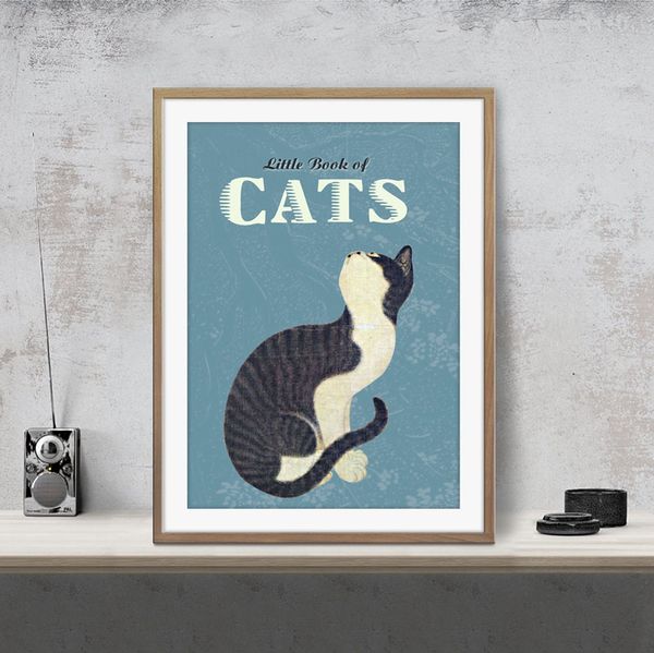 

Concise Style Cute Cat Pets Animals Art Poster Wall Decor Pictures Art Print Poster Unframe 16 24 36 47 Inches
