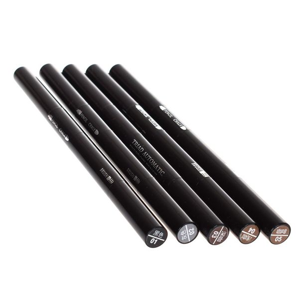 

1pc 3 in 1 multifunction eyebrow pencil waterproof long-lasting eyebrow pencil makeup tool 5 colors