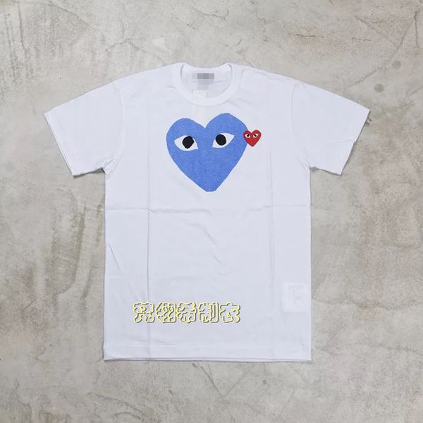 comme des garçons t shirt femme bleu