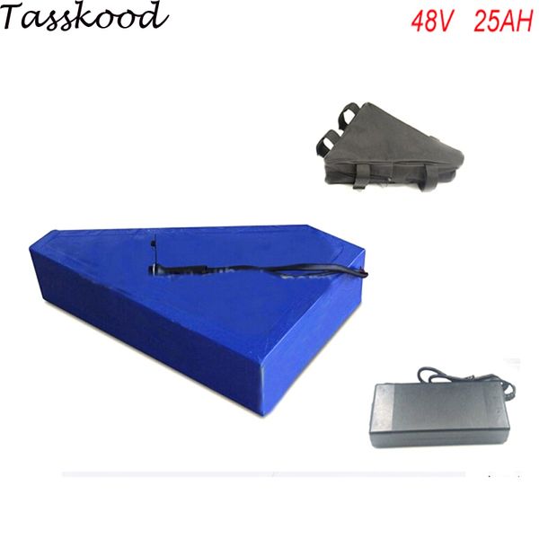 

без налогов 48v 25ah литий-ионный аккумулятор для 48в bafang 750w 1000w двигателя электрический велосипед potencia bicicleta с зарядным устр