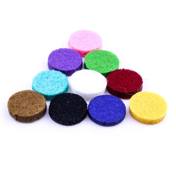 

colorful round felt pads for 3*15mm essential oil diffuser spacers for essential oil diffuser 18mm snap buttons jewelry, Bronze;silver