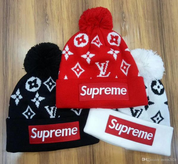 

Sup knitted cap red women 039 fa hion knitted cap autumn winter men cotton warm hat new 3color whole ale