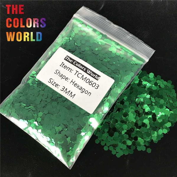 

tcm0603 malachite green color metallic luster hexagon shape nail glitter nail art decoration makeup body glitter handwork diy, Silver;gold