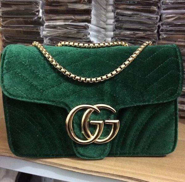 

5a new 2019 luxurious handbags women bags design small messenger velour bags feminina velvet girl bag