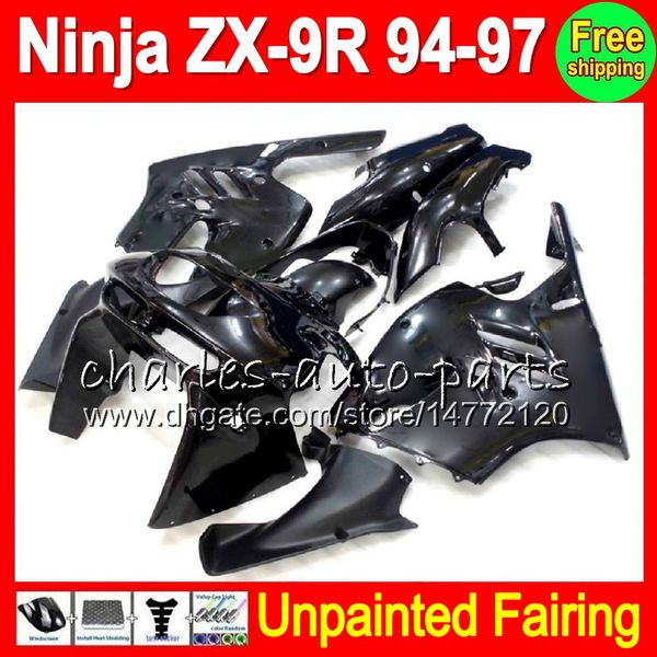 KAWASAKI ZX9R 94 95 96 97 ZX 9R ZX9R 94 95 96 97 1994 1995 1996 1997 Kalafatlama Kaporta gövde malzemesi 8Gifts boyanmamış Tam Fairing Kiti