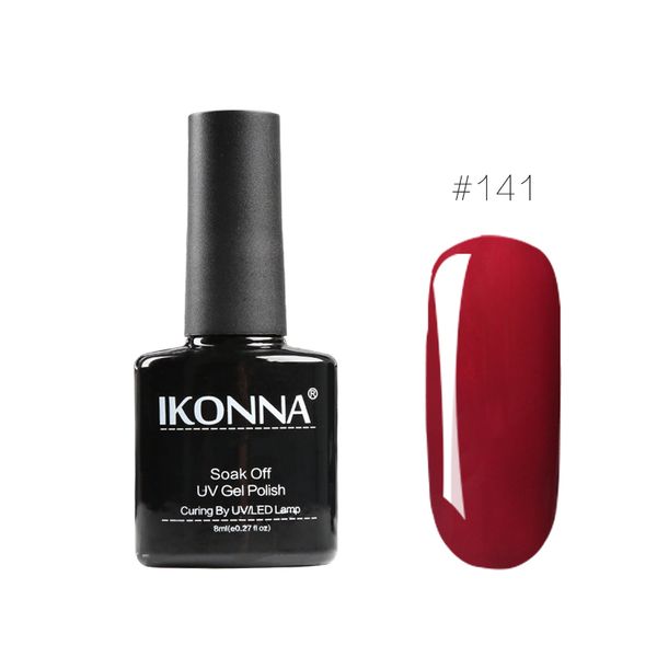 

ikonna#141 8 ml wine red nail polish