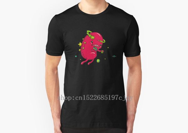 

2018 new fashion eater of worlds men's short sleeve cotton t shirt o-neck tee shirt, White;black