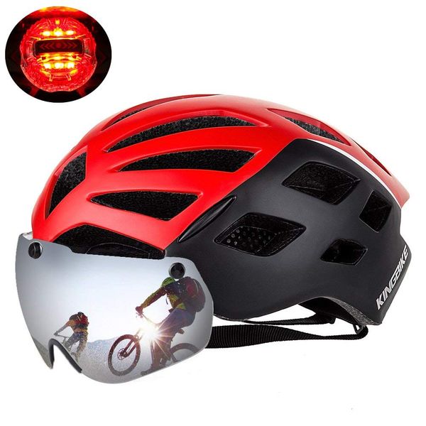 

kingbike cycling helmet ultralight bike helmet men mountain road women mtb windproof glasses bicycle ciclismo