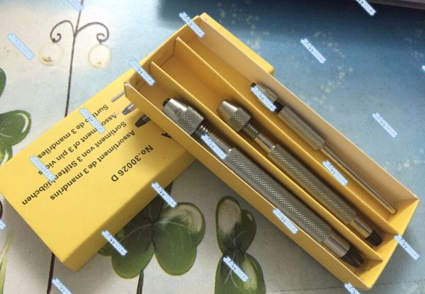 

set of 3 pin vices copy of bergeon 30026d for watch repair