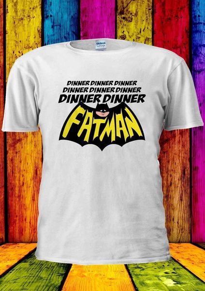 Dinner Dinner FatMan T-shirt Vest Tank Top Men Women Unisex 625