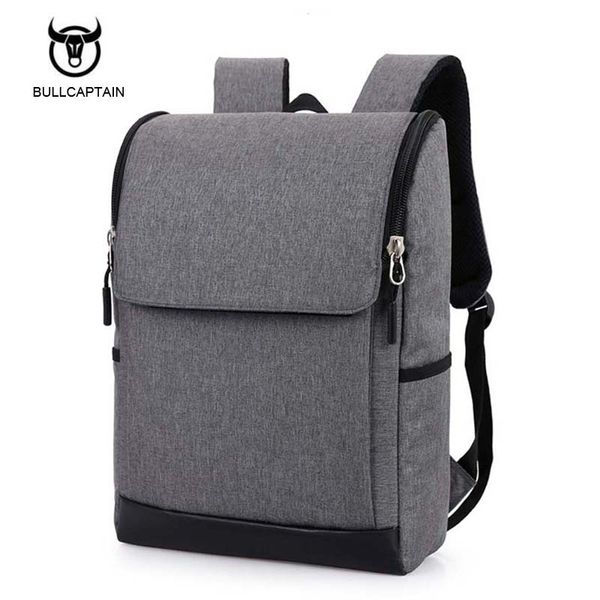 

bullcaptain business travel lapmen backpack 15.6 inch multifuntion bag school bags waterproof canvas notebook backpacks