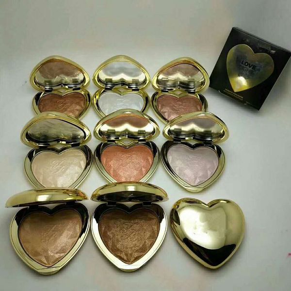 

2018 new famou brand love light pri matic illuminator highlighter makeup bronzer 8 color hipping